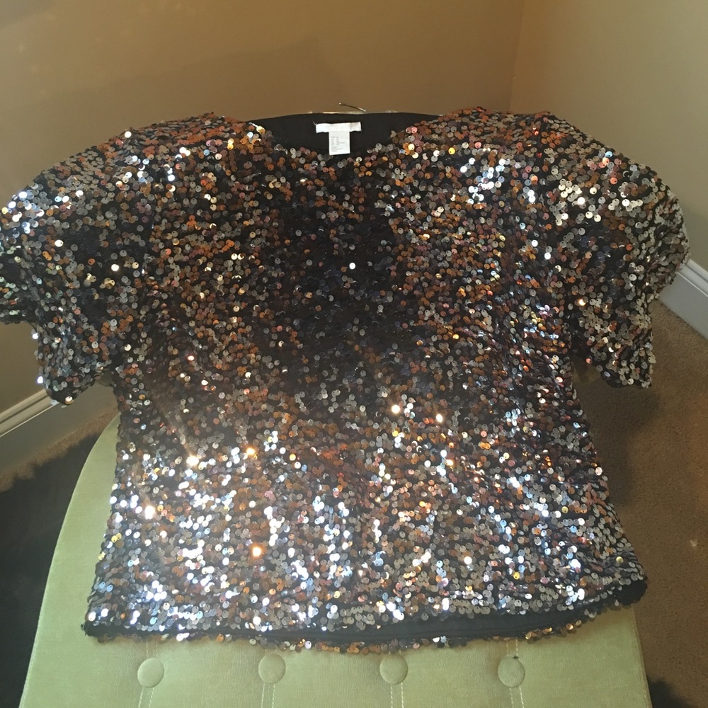 Sequin top